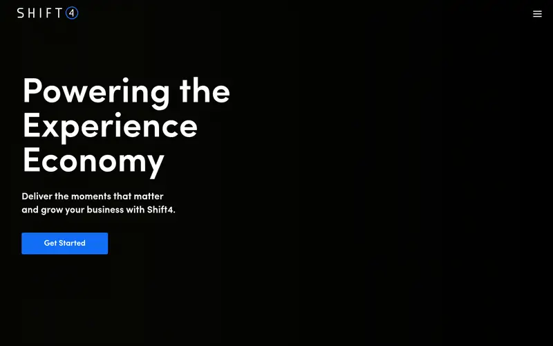 Shift4 homepage, 14 October 2026