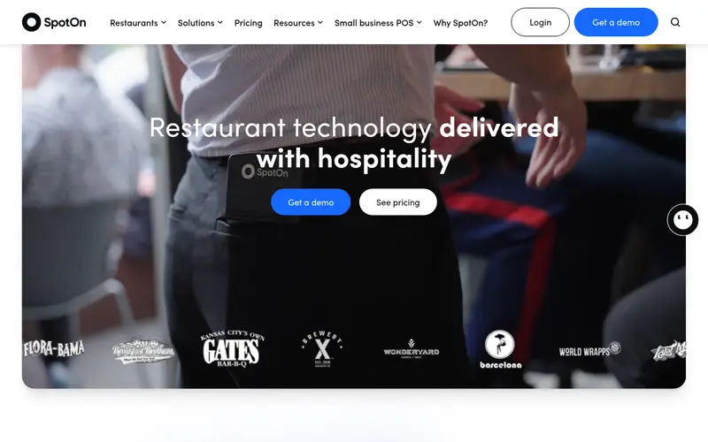 SpotOn homepage, 14 October 2026